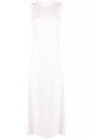 Jil Sander Vestido de punto fino sin mangas