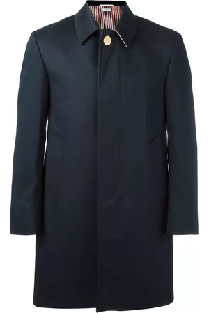 Thom Browne Sobretodo impermeable con cuello clásico