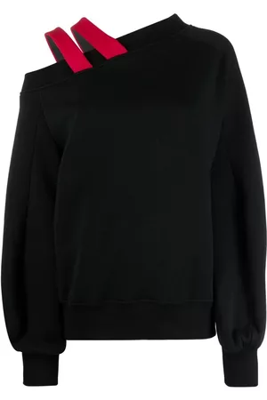 Atu Body Couture Sudadera con detalle de tira y hombro descubierto de x Ioana Ciolacu