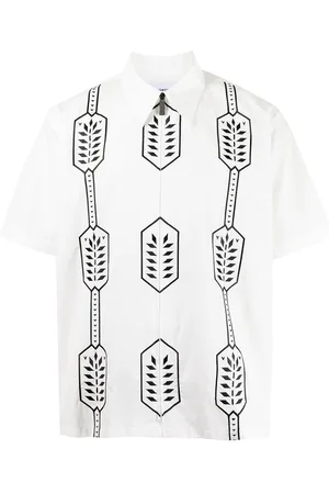 Ports V Camisa con estampado geométrico