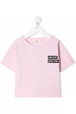 Le pandorine Camiseta con logo y cuello redondo
