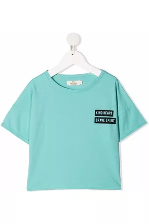 Le pandorine Camiseta con logo y cuello redondo
