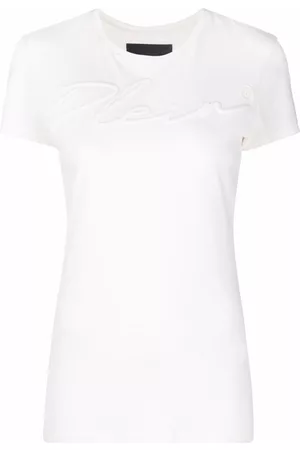 Philipp Plein Camiseta con logo bordado