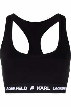 Karl Lagerfeld Sujetador con banda con logo