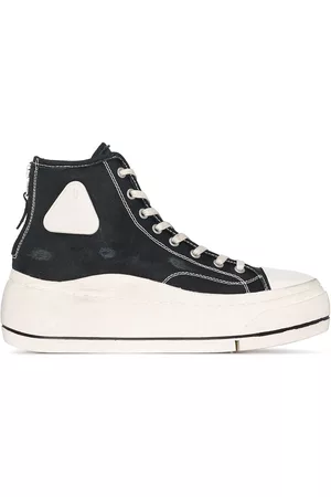 R13 Zapatillas altas con plataforma plana