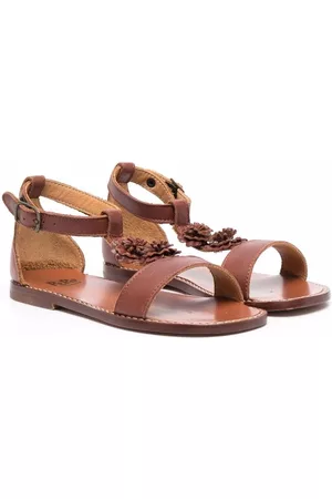 PèPè Sandalias con detalle floral