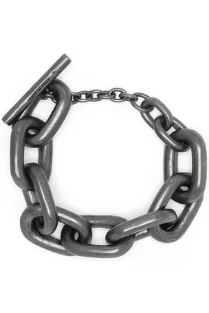 PARTS OF FOUR Pulsera de cadena con botón de trenca