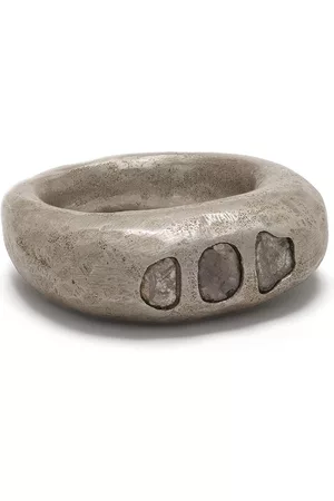 PARTS OF FOUR Anillo con diamante incrustado