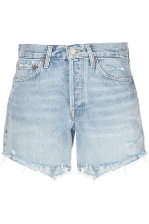 AGOLDE Pantalones vaqueros cortos Parker de talle alto