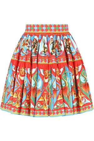 Dolce & Gabbana Minifalda con estampado Carretto