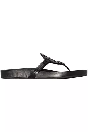 Tory Burch Sandalias Miller planas con monograma