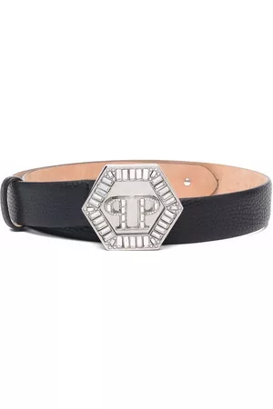 Philipp Plein Cinturón con hebilla del logo