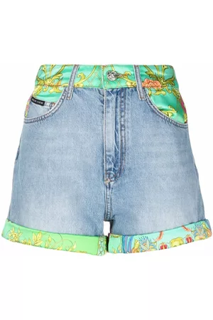 Philipp Plein Pantalones vaqueros cortos con estampado New Baroque