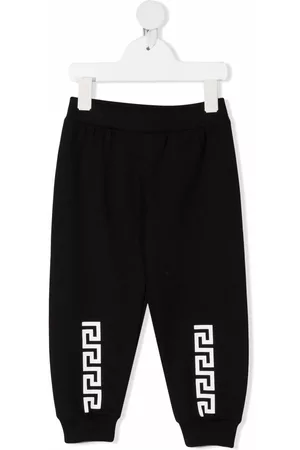 VERSACE Pantalones de chándal con estampado Greek Keys