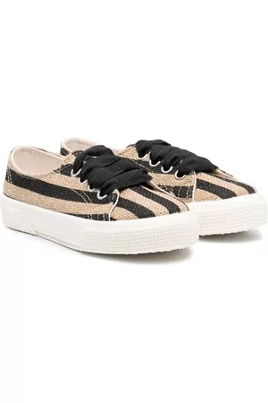 PèPè Zapatillas con cordones a rayas