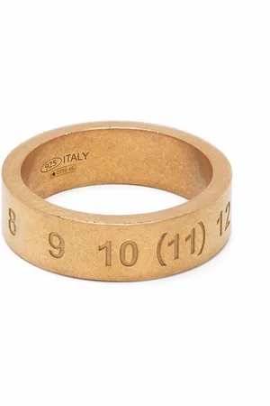 Maison Margiela Anillo con números grabados