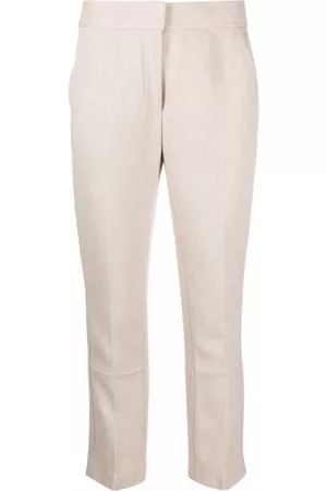 Tory Burch Pantalones con botones en los bajos