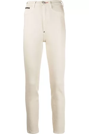 Philipp Plein Jeggins de talle alto con logo