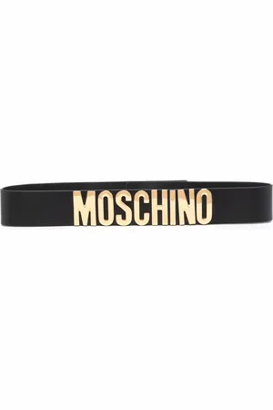 Moschino Cinturón con logo de letras
