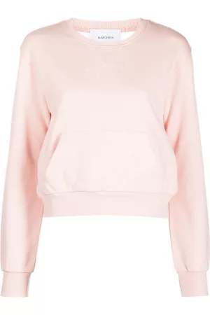 Marchesa Notte Sudadera translúcida en la parte posterior