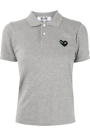 Comme des Garçons Polo con logo bordado