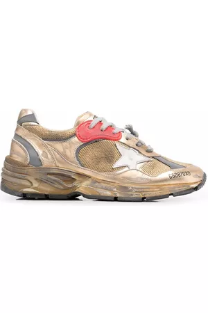 Golden Goose Zapatillas Running Sole con efecto envejecido