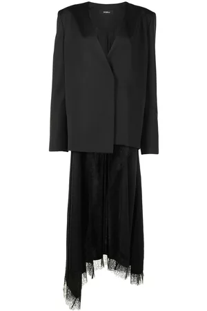 GOEN.J Blazer con diseño cruzado