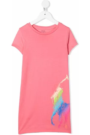Ralph Lauren Vestido tipo camiseta con estampado Big Pony