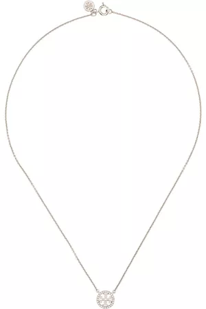 Tory Burch Collar Miller Double T con cristal