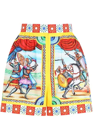Dolce & Gabbana Pantalones cortos con estampado Carretto