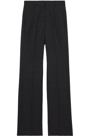 Burberry Pantalones de vestir a cuadros