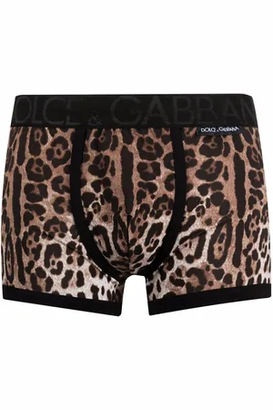 Dolce & Gabbana Bóxer con motivo de leopardo