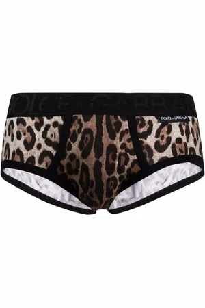 Dolce & Gabbana Bóxer con estampado de leopardo