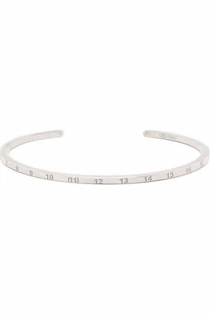 Maison Margiela Brazalete con números grabados