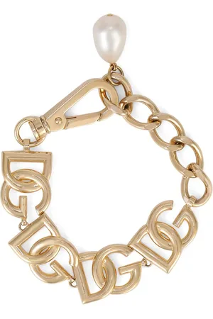 Dolce & Gabbana Pulsera de cadena con logo DG
