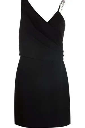 Givenchy Vestido con cuello asimétrico