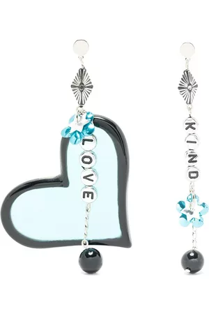 AMIR SLAMA Pendientes Kind Love con colgante de cuentas