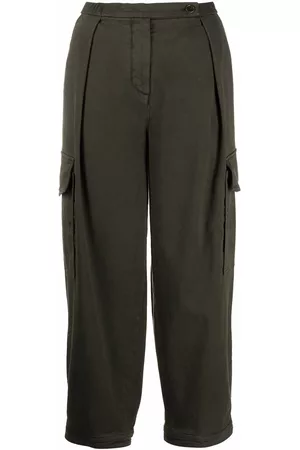 Aspesi Pantalones capri de talle alto