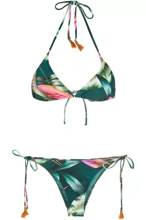 Lygia & Nanny Bikini con estampado floral Maya