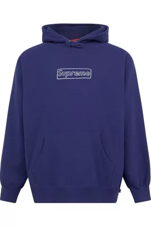 Supreme Sudadera con capucha y logo de x Kaws