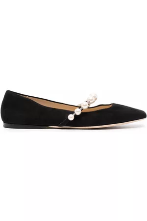 Jimmy Choo Bailarinas Ade con puntera cuadrada