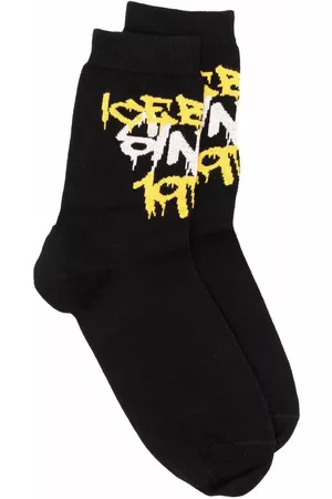 Iceberg Calcetines con logo de grafiti