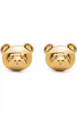 Moschino Pendientes de clip con motivo Teddy Bear