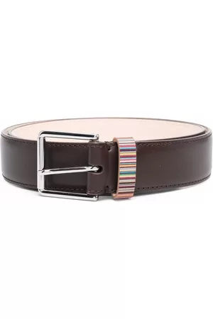 Paul Smith Cinturón con rayas en contraste
