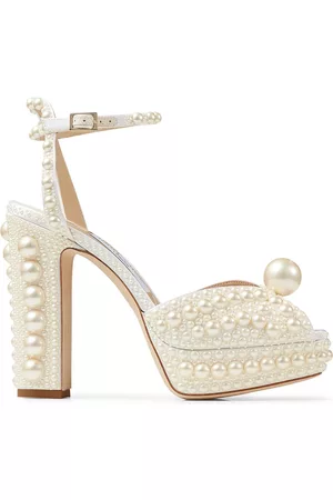 Jimmy Choo Sandalias Sacaria con tacón de 120mm