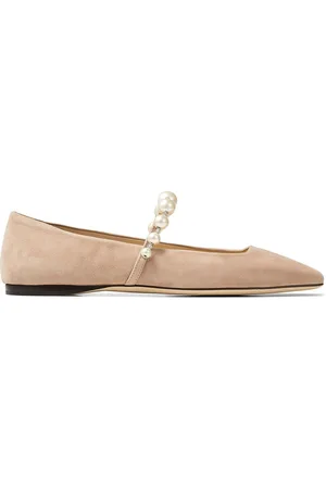 Jimmy Choo Bailarinas Ade con puntera cuadrada