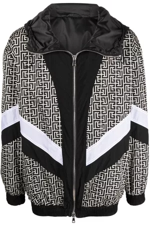 Balmain Chaqueta bomber con capucha