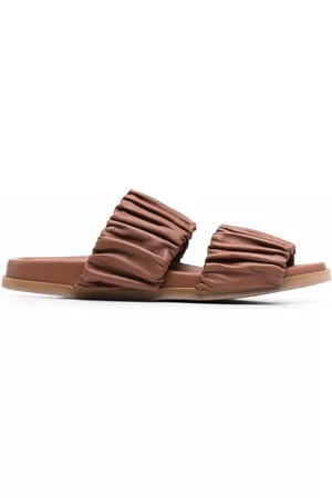 santoni Sandalias fruncidas