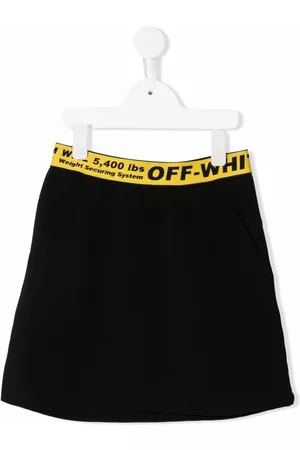 OFF-WHITE Minifalda con cinturilla del logo