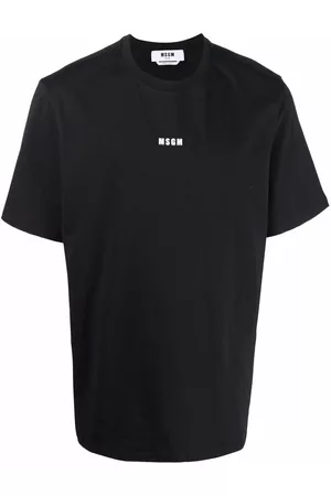 Msgm Camiseta con logo estampado